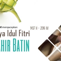 Thumbnail for "Selamat Idul Fitri 1437 H - 2016 M, Mohon Maaf Lahir Dan Batin"