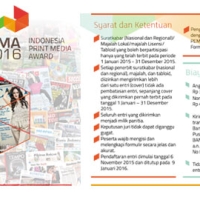 Thumbnail for "The 7th Indonesia Print Media Awards 2016"